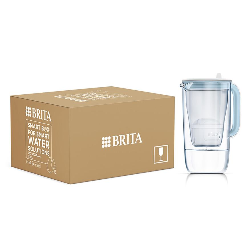 Environmentally friendly cardboard box at BRITA